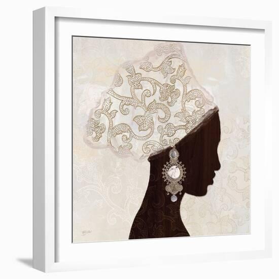 Fashion Global Silhouette 1-Bella Dos Santos-Framed Art Print