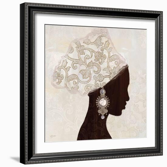 Fashion Global Silhouette 1-Bella Dos Santos-Framed Art Print