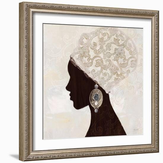 Fashion Global Silhouette 2-Bella Dos Santos-Framed Art Print