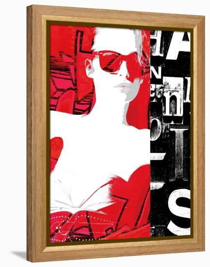 Fashion Graffiti 2-Evangeline Taylor-Framed Stretched Canvas