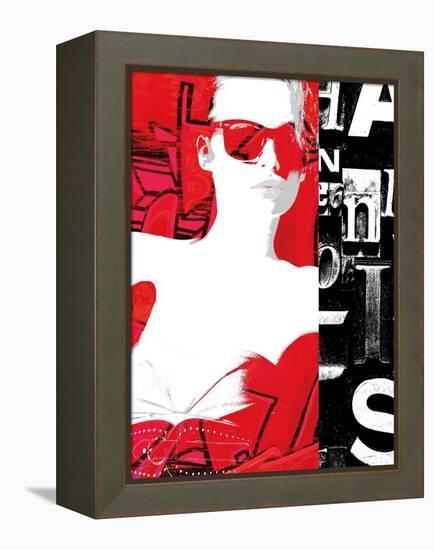 Fashion Graffiti 2-Evangeline Taylor-Framed Stretched Canvas