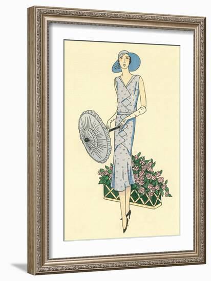 Fashion Illustration, 1930-null-Framed Art Print