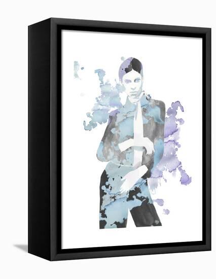 Fashion Illustration III-Naomi McCavitt-Framed Stretched Canvas