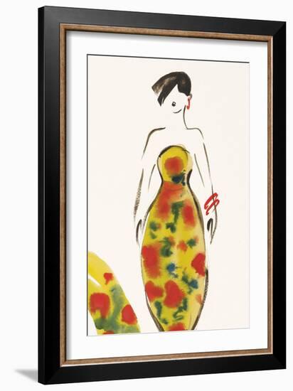 Fashion IV-Susan Adams-Framed Giclee Print