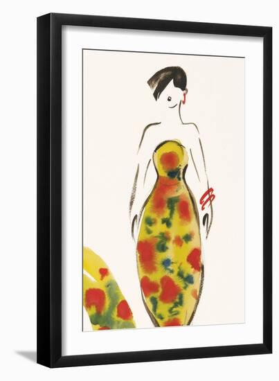 Fashion IV-Susan Adams-Framed Giclee Print