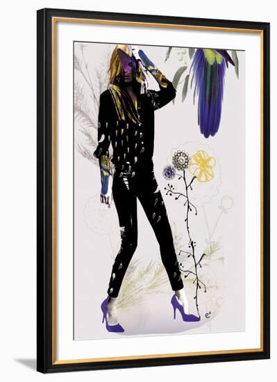 Fashion Jungle II-Emilie Ramon-Framed Giclee Print