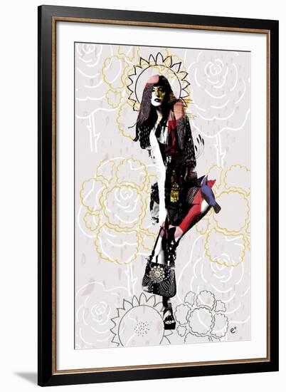 Fashion Jungle IV-Emilie Ramon-Framed Giclee Print