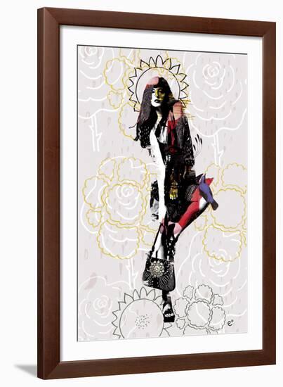 Fashion Jungle IV-Emilie Ramon-Framed Giclee Print