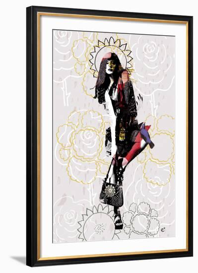 Fashion Jungle IV-Emilie Ramon-Framed Giclee Print