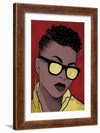 Fashion Majesty 1-Marcus Prime-Framed Art Print