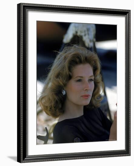 Fashion Model Suzy Parker-Allan Grant-Framed Premium Photographic Print