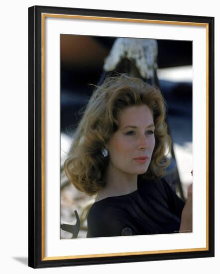 Fashion Model Suzy Parker-Allan Grant-Framed Premium Photographic Print