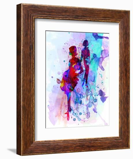 Fashion Models 5-Irina March-Framed Art Print