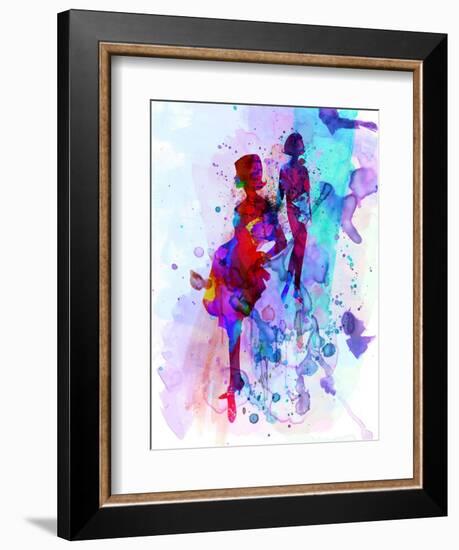 Fashion Models 5-Irina March-Framed Art Print