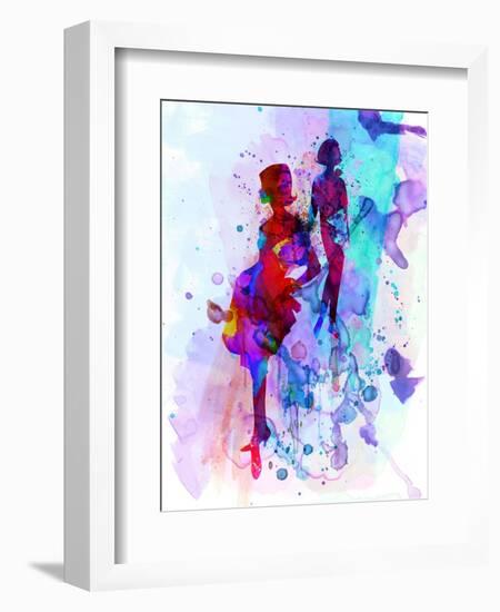 Fashion Models 5-Irina March-Framed Art Print