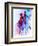 Fashion Models 5-Irina March-Framed Art Print