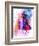 Fashion Models 6-Irina March-Framed Art Print