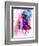 Fashion Models 6-Irina March-Framed Art Print