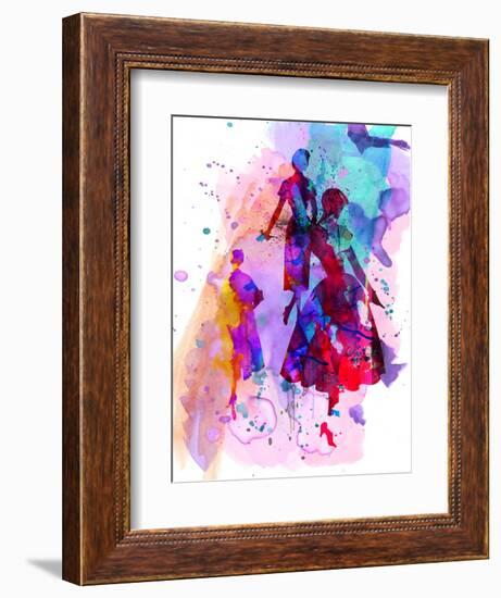 Fashion Models 6-Irina March-Framed Art Print