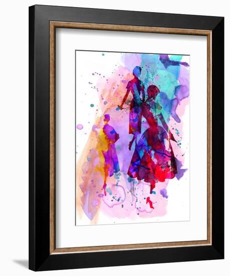 Fashion Models 6-Irina March-Framed Art Print