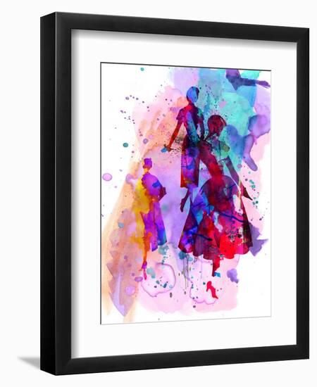 Fashion Models 6-Irina March-Framed Art Print