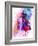 Fashion Models 6-Irina March-Framed Art Print