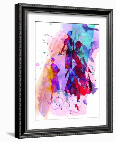 Fashion Models 6-Irina March-Framed Art Print