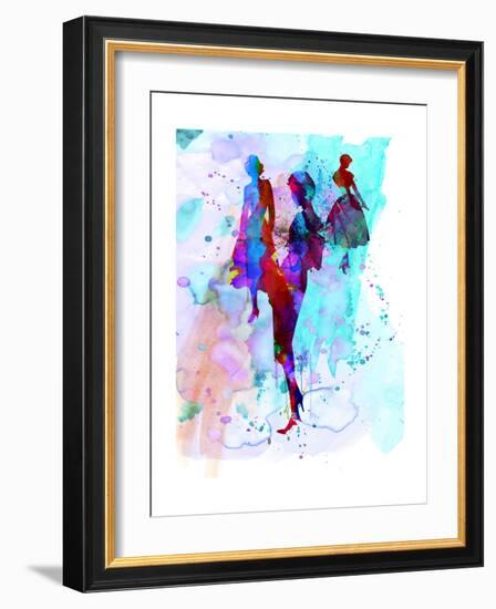 Fashion Models 7-Irina March-Framed Premium Giclee Print