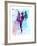 Fashion Models 7-Irina March-Framed Art Print