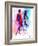 Fashion Models 8-Irina March-Framed Art Print