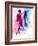 Fashion Models 8-Irina March-Framed Art Print