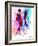 Fashion Models 8-Irina March-Framed Art Print