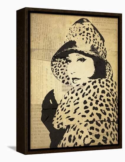 Fashion News II-Wild Apple Portfolio-Framed Stretched Canvas