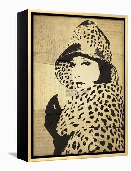 Fashion News II-Wild Apple Portfolio-Framed Stretched Canvas