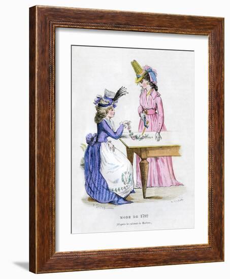 Fashion of 1792 (1882-188)-Sellier-Framed Giclee Print