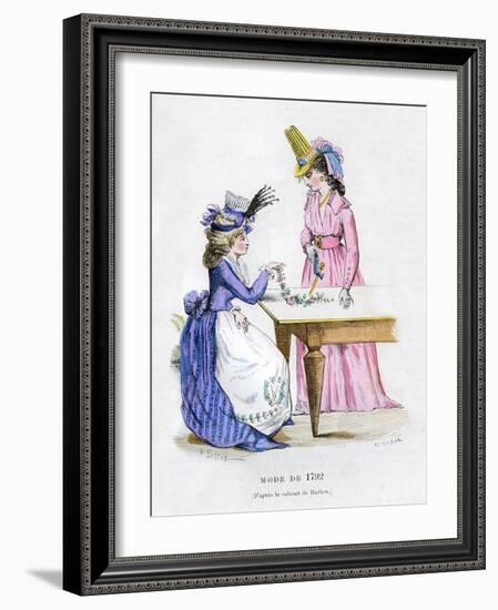 Fashion of 1792 (1882-188)-Sellier-Framed Giclee Print