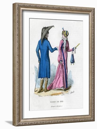 Fashion of 1804 (1882-188)-Meunier-Framed Giclee Print