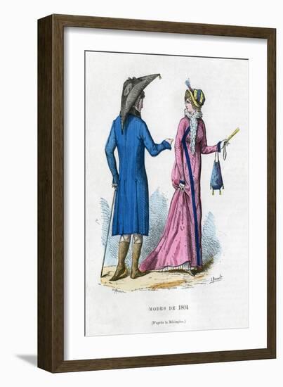 Fashion of 1804 (1882-188)-Meunier-Framed Giclee Print
