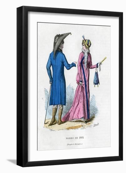 Fashion of 1804 (1882-188)-Meunier-Framed Giclee Print