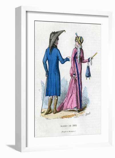 Fashion of 1804 (1882-188)-Meunier-Framed Giclee Print