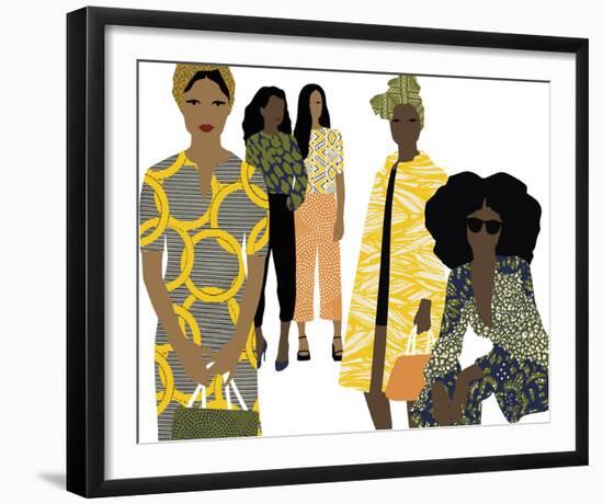 Fashion Pack - Cool-Aurora Bell-Framed Giclee Print