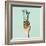 Fashion Photo. Hand Holding Pineapple. Vanilla Style-Evgeniya Porechenskaya-Framed Photographic Print