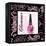 Fashion Pink Glamour - Nail Polish-Gregory Gorham-Framed Stretched Canvas