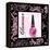 Fashion Pink Glamour - Nail Polish-Gregory Gorham-Framed Stretched Canvas