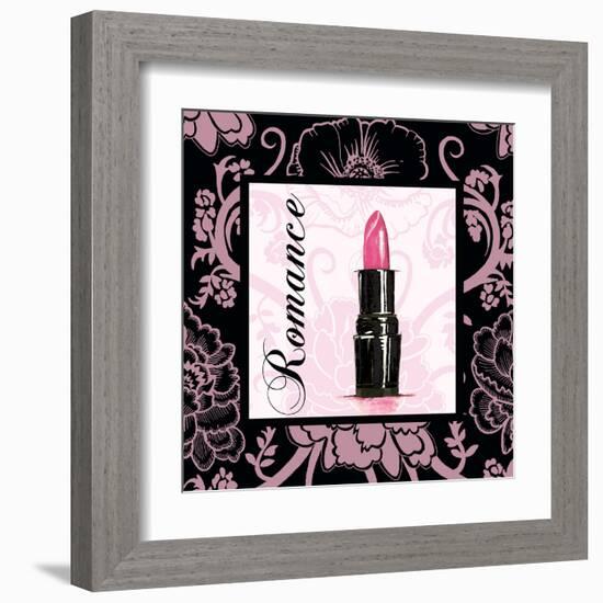 Fashion Pink Romance - Lipstick-Gregory Gorham-Framed Art Print