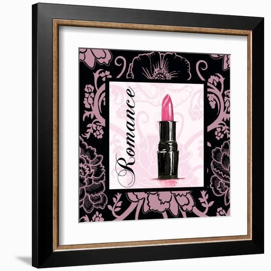 Fashion Pink Romance - Lipstick-Gregory Gorham-Framed Art Print