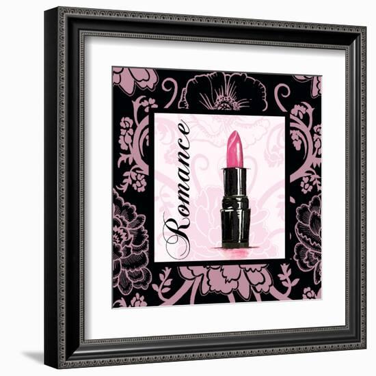 Fashion Pink Romance - Lipstick-Gregory Gorham-Framed Art Print