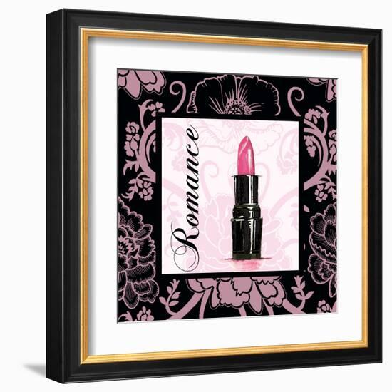 Fashion Pink Romance - Lipstick-Gregory Gorham-Framed Art Print