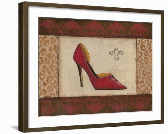 Fashion Shoe I-Sophie Devereux-Framed Art Print