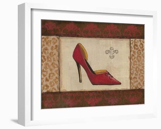 Fashion Shoe I-Sophie Devereux-Framed Art Print